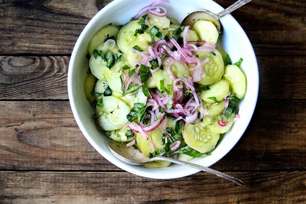 cucumber-and-onion-salad-recipe