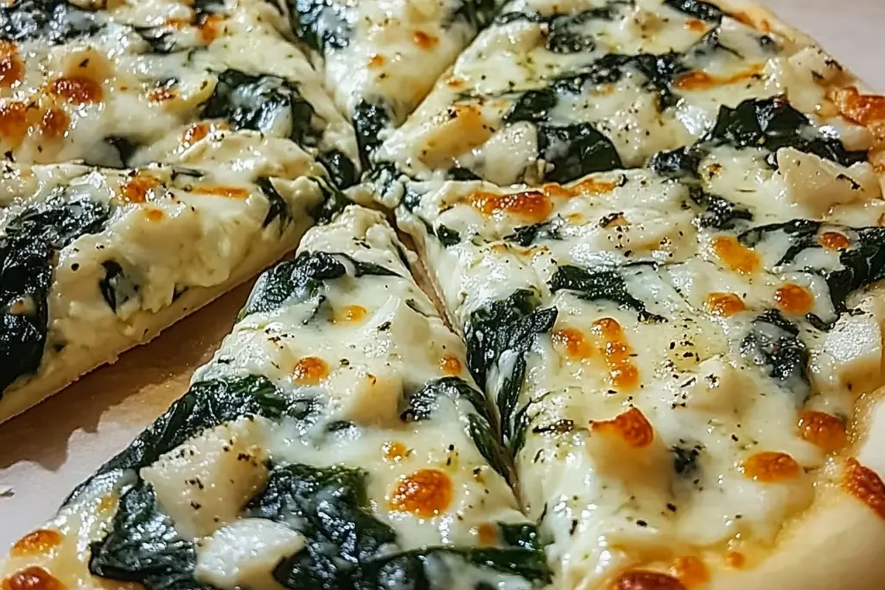greek-pizza-with-spinach-feta-and-olives-recipe