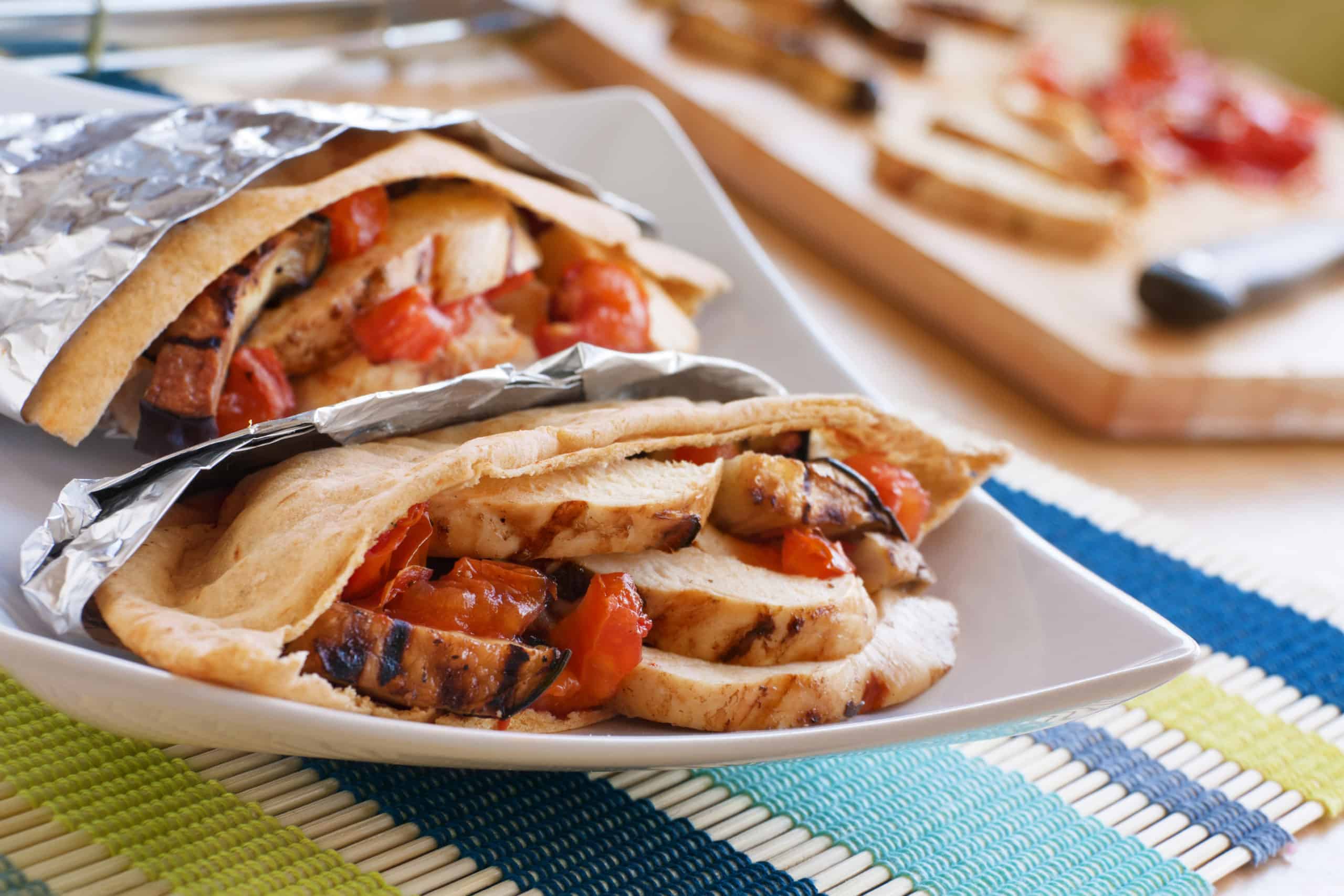 marinated-chicken-pita-sandwich-recipe